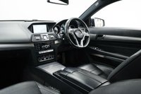 USED 2014 64 MERCEDES-BENZ E CLASS 2.1 E220d BlueTEC AMG Line G-Tronic+ Euro 6 (s/s) 2dr Full Black Leather, Sat Nav