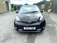 USED 2013 13 TOYOTA AYGO 1.0 VVT-i Fire Hatchback 5dr Petrol MultiMode Euro 5 (a/c) (67 ps) 
