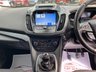 USED 2017 17 FORD KUGA 2.0 TDCi Titanium SUV 5dr Diesel Manual Euro 6 (s/s) (150 ps) THIS VEHICLE WILL COME WITH A NEW 12 MONTH MOT+SERVICE HISTORY CONSISTS OF X8 SERVICES+SATELLITE NAVIGATION SYSTEM+FORD DAB SATELLITE NAVIGATION SYSTEM WITH FORD SYNC+AUDIBLE TEXT MESSAGING-VOICE CONTROL+DUAL ZONE CLIMATE CONTROL AIR-CONDITIONING+AUTOMATIC HEADLIGHT ACTIVATION+RAIN-SENSING WINDSCREEN WIPERS+PARKING ASSISTANCE WITH PARKING CAMERA+LUXURIOUS HEATED LEATHER UPHOLSTERY+'SHADOW BLACK' PAINT+17 INCH ALLOY WHEELS.