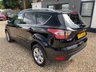 USED 2017 17 FORD KUGA 2.0 TDCi Titanium SUV 5dr Diesel Manual Euro 6 (s/s) (150 ps) THIS VEHICLE WILL COME WITH A NEW 12 MONTH MOT+SERVICE HISTORY CONSISTS OF X8 SERVICES+SATELLITE NAVIGATION SYSTEM+FORD DAB SATELLITE NAVIGATION SYSTEM WITH FORD SYNC+AUDIBLE TEXT MESSAGING-VOICE CONTROL+DUAL ZONE CLIMATE CONTROL AIR-CONDITIONING+AUTOMATIC HEADLIGHT ACTIVATION+RAIN-SENSING WINDSCREEN WIPERS+PARKING ASSISTANCE WITH PARKING CAMERA+LUXURIOUS HEATED LEATHER UPHOLSTERY+'SHADOW BLACK' PAINT+17 INCH ALLOY WHEELS.