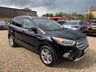 USED 2017 17 FORD KUGA 2.0 TDCi Titanium SUV 5dr Diesel Manual Euro 6 (s/s) (150 ps) THIS VEHICLE WILL COME WITH A NEW 12 MONTH MOT+SERVICE HISTORY CONSISTS OF X8 SERVICES+SATELLITE NAVIGATION SYSTEM+FORD DAB SATELLITE NAVIGATION SYSTEM WITH FORD SYNC+AUDIBLE TEXT MESSAGING-VOICE CONTROL+DUAL ZONE CLIMATE CONTROL AIR-CONDITIONING+AUTOMATIC HEADLIGHT ACTIVATION+RAIN-SENSING WINDSCREEN WIPERS+PARKING ASSISTANCE WITH PARKING CAMERA+LUXURIOUS HEATED LEATHER UPHOLSTERY+'SHADOW BLACK' PAINT+17 INCH ALLOY WHEELS.
