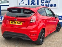 USED 2015 64 FORD FIESTA 1.0T EcoBoost Zetec S Red Edition Hatchback 3dr Petrol Manual Euro 5 (s/s) (140 ps) A GREAT EXAMPLE INSIDE AND OUT