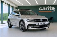 USED 2019 19 VOLKSWAGEN TIGUAN 2.0 TDI R-Line Tech SUV 5dr Diesel Manual 4Motion Euro 6 (s/s) (150 ps) CARPLAY + PAN ROOF + 360 CAM