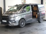 USED 2020 20 FORD TRANSIT CUSTOM 2.0 280 EcoBlue Limited Panel Van 5dr Diesel Manual L1 H1 Euro 6 (s/s) (130 ps) APPLE CARPLAY + REAR VIEW CAMERA + LEATHER MULTIFUNCTIONAL STEERING WHEEL + BLUETOOTH PHONE AND MEDIA CONNECTIVITY + IN CAR ENTERTAINMENT WITH TOUCH SCREEN MEDIA DISPLAY + DAB DIGITAL RADIO + CLIMATE CONTROL + AIR CONDITIONING + ECO STOP/START SYSTEM + FRONT AND REAR PARKING SENSORS + HEATED WINDSCREEN + 18 INCH ALLOY WHEELS + ELECTRIC WINDOWS + LED DAY TIME RUNNING LIGHTS + ELECTRIC HEATED DOOR MIRRORS + CRUISE CONTROL ....