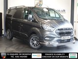 USED 2020 20 FORD TRANSIT CUSTOM 2.0 280 EcoBlue Limited Panel Van 5dr Diesel Manual L1 H1 Euro 6 (s/s) (130 ps) APPLE CARPLAY + REAR VIEW CAMERA + LEATHER MULTIFUNCTIONAL STEERING WHEEL + BLUETOOTH PHONE AND MEDIA CONNECTIVITY + IN CAR ENTERTAINMENT WITH TOUCH SCREEN MEDIA DISPLAY + DAB DIGITAL RADIO + CLIMATE CONTROL + AIR CONDITIONING + ECO STOP/START SYSTEM + FRONT AND REAR PARKING SENSORS + HEATED WINDSCREEN + 18 INCH ALLOY WHEELS + ELECTRIC WINDOWS + LED DAY TIME RUNNING LIGHTS + ELECTRIC HEATED DOOR MIRRORS + CRUISE CONTROL ....