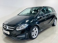 USED 2016 X MERCEDES-BENZ B-CLASS 1.5 B180d Sport (Executive) MPV 5dr Diesel Manual Euro 6 (s/s) (109 ps) Cosmos Black | Black Interior | Heated Seats | Apple CarPlay | Reverse Camera