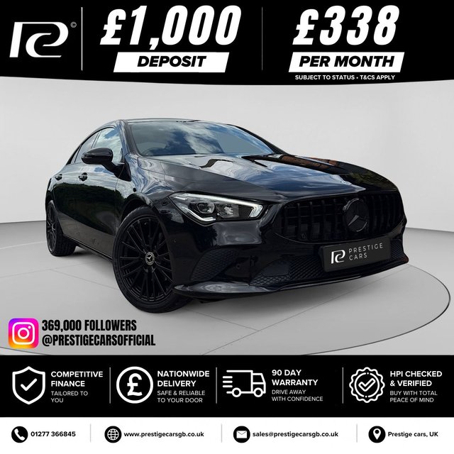 View our MERCEDES-BENZ CLA