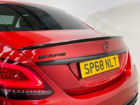 USED 2018 68 MERCEDES-BENZ C-CLASS 1.5 C200 MHEV EQ Boost AMG Line Saloon 4dr Petrol G-Tronic+ Euro 6 (s/s) (198 ps) Hyacinth Red | Black Alcantara Interior | Custom Black Pack | AMG Style Wheels | Widescreen Media | Privacy Glass | ULEZ OK | Low Mileage