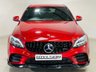 USED 2018 68 MERCEDES-BENZ C-CLASS 1.5 C200 MHEV EQ Boost AMG Line Saloon 4dr Petrol G-Tronic+ Euro 6 (s/s) (198 ps) Hyacinth Red | Black Alcantara Interior | Custom Black Pack | AMG Style Wheels | Widescreen Media | Privacy Glass | ULEZ OK | Low Mileage