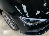USED 2022 71 MERCEDES-BENZ CLA 1.3 CLA250e 15.6kWh AMG Line (Premium Plus) Coupe 4dr Petrol Plug-in Hybrid 8G-DCT Euro 6 (s/s) (218 ps) Cosmos Black | Black Leather Interior | Glass Panoramic Roof | Privacy Glass | Heated Seats | Ambient Lighting | ULEZ OK