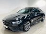 USED 2022 71 MERCEDES-BENZ CLA 1.3 CLA250e 15.6kWh AMG Line (Premium Plus) Coupe 4dr Petrol Plug-in Hybrid 8G-DCT Euro 6 (s/s) (218 ps) Cosmos Black | Black Leather Interior | Glass Panoramic Roof | Privacy Glass | Heated Seats | Ambient Lighting | ULEZ OK