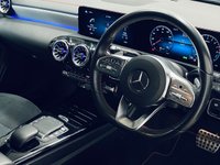 USED 2023 23 MERCEDES-BENZ CLA 1.3 CLA250e 15.6kWh AMG Line (Premium) Shooting Brake 5dr Petrol Plug-in Hybrid 8G-DCT Euro 6 (s/s) (218 ps) Mountain Grey | Black Alcantara Interior with Red Stitching | Ambient Lighting | Apple CarPlay | Night Pack | Heated Seats | ULEZ OK