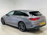 USED 2023 23 MERCEDES-BENZ CLA 1.3 CLA250e 15.6kWh AMG Line (Premium) Shooting Brake 5dr Petrol Plug-in Hybrid 8G-DCT Euro 6 (s/s) (218 ps) Mountain Grey | Black Alcantara Interior with Red Stitching | Ambient Lighting | Apple CarPlay | Night Pack | Heated Seats | ULEZ OK