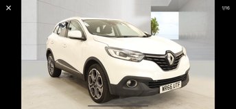 2016 RENAULT KADJAR 1.5 dCi Dynamique S Nav SUV 5dr Diesel Manual Euro 6 (s/s) (110 ps) &pound;6995.00