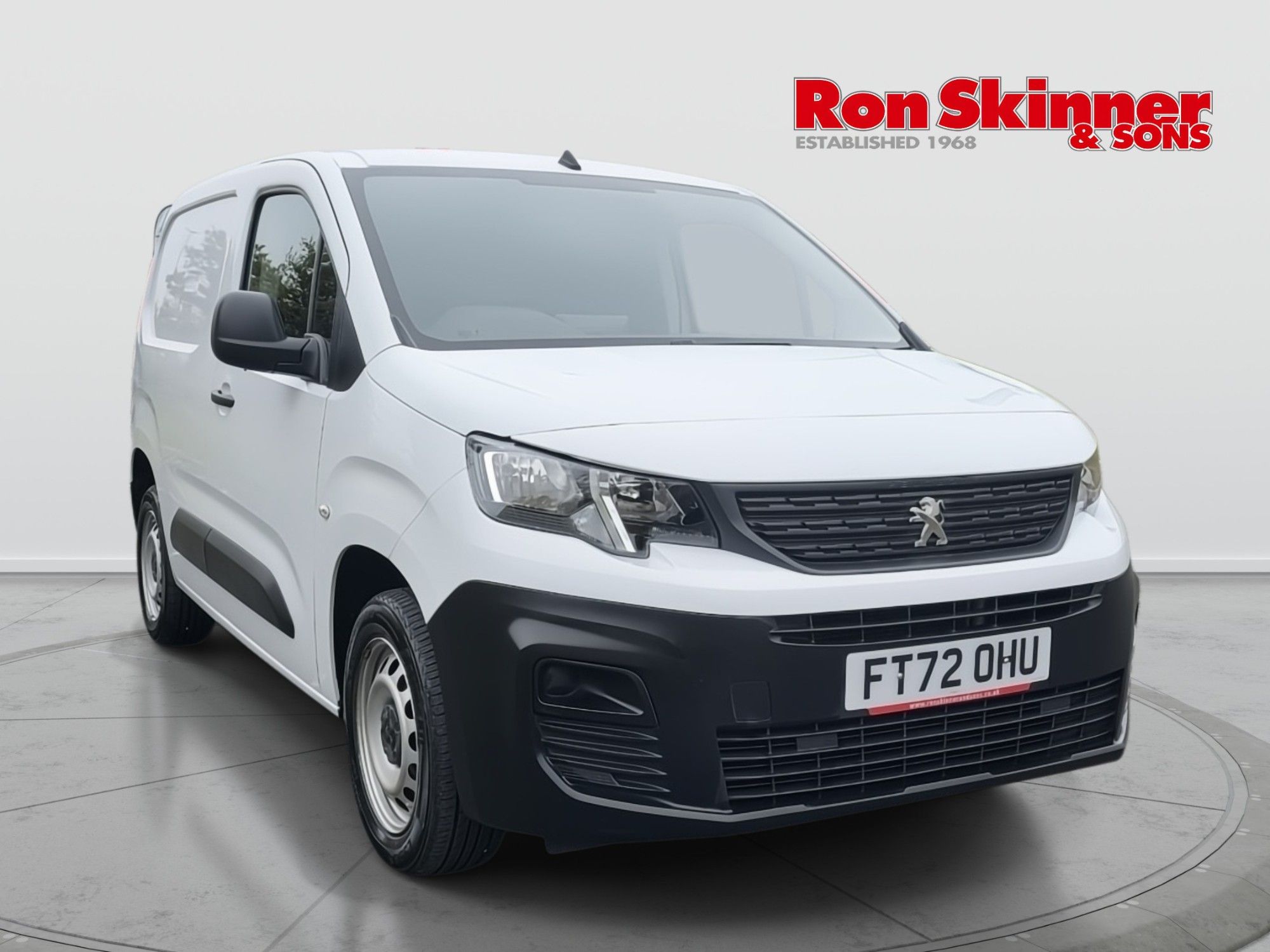 USED 2023 72 PEUGEOT PARTNER 1.5 BlueHDi 1000 Professional Premium + Standard Panel Van 5dr Diesel Manual SWB Euro 6 (s/s) (100 bhp) 