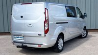 USED 2022 72 FORD TRANSIT CUSTOM 72 LIMITED 6 SEAT DCIV CREW CAB L2 LWB Euro 6 2.0 320 170 BHP 14995 + 2999 VAT = 17994 inc VAT