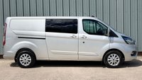 USED 2022 72 FORD TRANSIT CUSTOM 72 LIMITED 6 SEAT DCIV CREW CAB L2 LWB Euro 6 2.0 320 170 BHP 14995 + 2999 VAT = 17994 inc VAT
