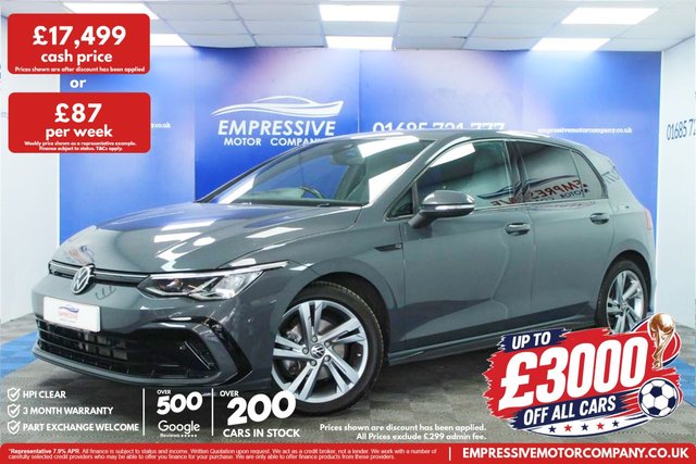 View our Volkswagen Golf 1.5 TSI R-Line Hatchback 5dr Petrol Manual Euro 6 (s/s) (130 ps)