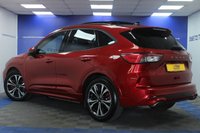 USED 2021 21 FORD KUGA 2.5 EcoBoost Duratec 14.4kWh ST-Line X SUV 5dr Petrol Plug-in Hybrid CVT Euro 6 (s/s) (225 ps) 19 INCH ALLOYS - PANORAMIC ROOF