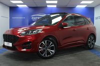 USED 2021 21 FORD KUGA 2.5 EcoBoost Duratec 14.4kWh ST-Line X SUV 5dr Petrol Plug-in Hybrid CVT Euro 6 (s/s) (225 ps) 19 INCH ALLOYS - PANORAMIC ROOF