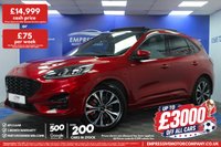 USED 2021 21 FORD KUGA 2.5 EcoBoost Duratec 14.4kWh ST-Line X SUV 5dr Petrol Plug-in Hybrid CVT Euro 6 (s/s) (225 ps) 19 INCH ALLOYS - PANORAMIC ROOF