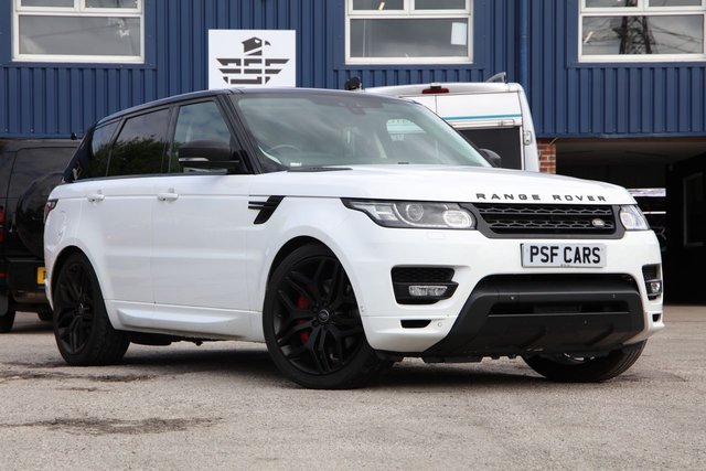 View our Land Rover Range Rover Sport 3.0 SD V6 Autobiography Dynamic SUV 5dr Diesel Auto 4WD Euro 6 (s/s) (306 ps)