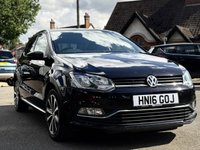 USED 2016 16 VOLKSWAGEN POLO 1.0 BlueMotion Tech Match Hatchback 5dr Petrol Manual Euro 6 (s/s) (60 ps) 