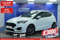 USED 2022 22 FORD FIESTA 1.0T EcoBoost ST-Line Hatchback 5dr Petrol Manual Euro 6 (s/s) (100 ps) 