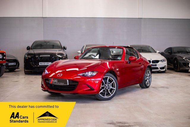 View our Mazda MX-5 RF 2.0 SKYACTIV-G Exclusive-Line Convertible 2dr Petrol Auto Euro 6 (s/s) (184 ps)