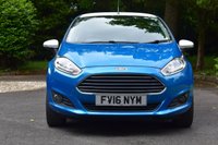 USED 2016 16 FORD FIESTA 1.0T EcoBoost Zetec Blue Edition Hatchback 3dr Petrol Manual Euro 6 (s/s) (100 ps) FULL FORD SERVICE HISTORY, 7 STAMPS