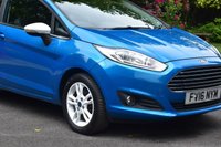 USED 2016 16 FORD FIESTA 1.0T EcoBoost Zetec Blue Edition Hatchback 3dr Petrol Manual Euro 6 (s/s) (100 ps) FULL FORD SERVICE HISTORY, 7 STAMPS