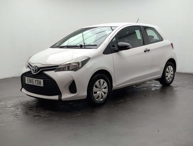 USED 2015 15 TOYOTA YARIS 1.0 Yaris Active VVT-i 3dr CLICK+COLLECT / HOME DELIVERY
