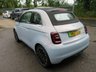 USED 2023 23 FIAT 500e C 42kWh La Prima Convertible 2dr Electric Automatic (118 ps) This convertible is the top of range La Prima finished in the stunning and expensive optional Celestial Blue with Cream Eco Leather Fiat Embossed Seats and comes with both the 3-Pin UK & Mode 3 Charging Cables included.