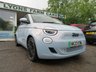 USED 2023 23 FIAT 500e C 42kWh La Prima Convertible 2dr Electric Automatic (118 ps) This convertible is the top of range La Prima finished in the stunning and expensive optional Celestial Blue with Cream Eco Leather Fiat Embossed Seats and comes with both the 3-Pin UK & Mode 3 Charging Cables included.