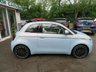 USED 2023 23 FIAT 500e C 42kWh La Prima Convertible 2dr Electric Automatic (118 ps) This convertible is the top of range La Prima finished in the stunning and expensive optional Celestial Blue with Cream Eco Leather Fiat Embossed Seats and comes with both the 3-Pin UK & Mode 3 Charging Cables included.