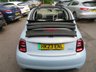 USED 2023 23 FIAT 500e C 42kWh La Prima Convertible 2dr Electric Automatic (118 ps) This convertible is the top of range La Prima finished in the stunning and expensive optional Celestial Blue with Cream Eco Leather Fiat Embossed Seats and comes with both the 3-Pin UK & Mode 3 Charging Cables included.