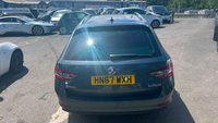 USED 2017 67 SKODA SUPERB Grey 2.0 TSI SE L Executive Estate, 100,000 miles, Euro 6, DSG Automatic, Leather, Sat nav, 18in alloys, F&R sensors, ULEZ compliant. This exceptional 2017 Skoda Superb 2.0 TSI SE L Executive DSG Estate is a superb example of Skoda's flagship family vehicle, having had just two previous owners from new. Powered by the impressive 2.0 litre turbocharged petrol engine producing 220 PS and paired with the smooth DSG automatic gearbox, it delivers outstanding performance whilst maintaining excellent comfort and refinement. Capable of reaching 0-60 mph in just 6.9 seconds, this Superb offers effortless motorway cruising and responsi