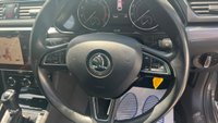 USED 2017 67 SKODA SUPERB Grey 2.0 TSI SE L Executive Estate, 100,000 miles, Euro 6, DSG Automatic, Leather, Sat nav, 18in alloys, F&R sensors, ULEZ compliant. This exceptional 2017 Skoda Superb 2.0 TSI SE L Executive DSG Estate is a superb example of Skoda's flagship family vehicle, having had just two previous owners from new. Powered by the impressive 2.0 litre turbocharged petrol engine producing 220 PS and paired with the smooth DSG automatic gearbox, it delivers outstanding performance whilst maintaining excellent comfort and refinement. Capable of reaching 0-60 mph in just 6.9 seconds, this Superb offers effortless motorway cruising and responsi