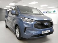 USED 2025 74 FORD TRANSIT CUSTOM 320 2.0 EBL 136 BHP L2 LONG LIMITED AUTOMATIC 6 SEATER CREWCAB NEW SHAPE | 6 SEATER | AUTOMATIC | SAT NAV