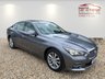 USED 2017 67 INFINITI Q50 2.2d SE Saloon 4dr Diesel Auto Euro 5 (s/s) (170 ps) AUTOMATIC+ONLY49,272 MILES+7 INCH DUAL TOUCHSCREENS INFINITI SATELLITE NAVIGATION SYSTEM+RADIO-CD PLAYER+BLUETOOTH AUDIO STREAMING/BLUETOOTH MOBILE PHONE CONNCECTIVITY+DUAL ZONE CLIMATE CONTROL AIR-CONDITIONING+AUTOMATIC HEADLIGHT ACTIVATION+RAIN-SENSING WINDSCREEN WIPERS+FRONT & REAR PARKING ASSISTANCE WITH PARKING CAMERA+'GRAPHITE SHADOW' PAINT+17 INCH ALLOY WHEELS.