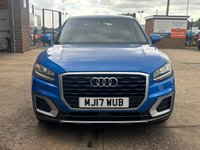 USED 2017 17 AUDI Q2 1.0 TFSI Sport SUV 5 Door Petrol Manual Blue Euro 6  +BLUETOOTH+REAR PARK SENSORS+USB