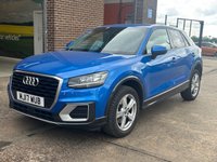 USED 2017 17 AUDI Q2 1.0 TFSI Sport SUV 5 Door Petrol Manual Blue Euro 6  +BLUETOOTH+REAR PARK SENSORS+USB