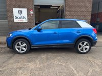 USED 2017 17 AUDI Q2 1.0 TFSI Sport SUV 5 Door Petrol Manual Blue Euro 6  +BLUETOOTH+REAR PARK SENSORS+USB