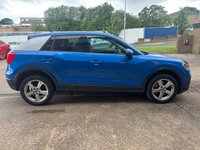 USED 2017 17 AUDI Q2 1.0 TFSI Sport SUV 5 Door Petrol Manual Blue Euro 6  +BLUETOOTH+REAR PARK SENSORS+USB