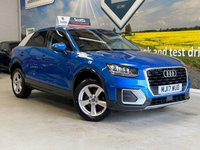 USED 2017 17 AUDI Q2 1.0 TFSI Sport SUV 5 Door Petrol Manual Blue Euro 6  +BLUETOOTH+REAR PARK SENSORS+USB