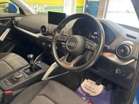 USED 2017 17 AUDI Q2 1.0 TFSI Sport SUV 5 Door Petrol Manual Blue Euro 6  +BLUETOOTH+REAR PARK SENSORS+USB
