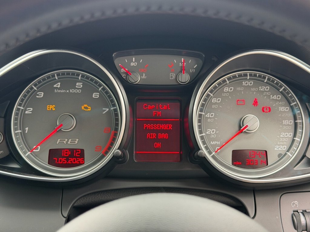 USED 2007 AUDI R8 4.2 FSI V8 Coupe 2dr Petrol Manual quattro Euro 4 (420 ps) HEATED LEATHER, SERV HIST
