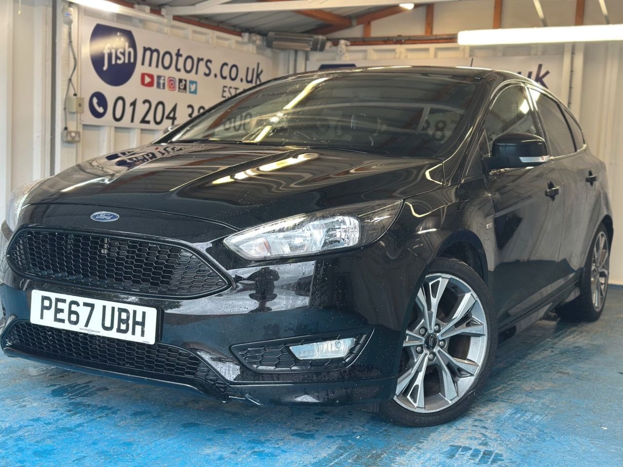 FORD FOCUS 1.5 TDCI ST LINE HATCHBACK 5DR DIESEL MANUAL EURO 6 S S...