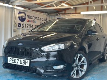2017 FORD FOCUS 1.5 TDCi ST-Line Hatchback 5dr Diesel Manual Euro 6 (s/s) (120 ps)+2 KEYS+SERVICE-10 STAMPS+AIRCON+APPLE CAR PLAY/ANDROID AUTO+NAV+DAB+SENSORS+ALLOYS+HPI CLEAR+VOSA MOT HISTORY,+FULL DEALER FACILITIES+GOOD MPG,+RAC CHECKED+The car is in very good condition in and out . Bodywork and interior clean for age and mileage . Interior is clean and tyres good ,Engine and gearbox in good order. &pound;5990.00
