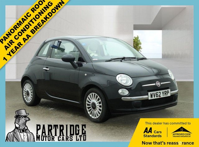 View our Fiat 500 1.2 Lounge Hatchback 3dr Petrol Manual Euro 4 (69 bhp)